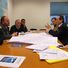 Amministrazione comunale con i dirigenti di RFI regionali (ing. Luciano Frittelli e collaboratore)